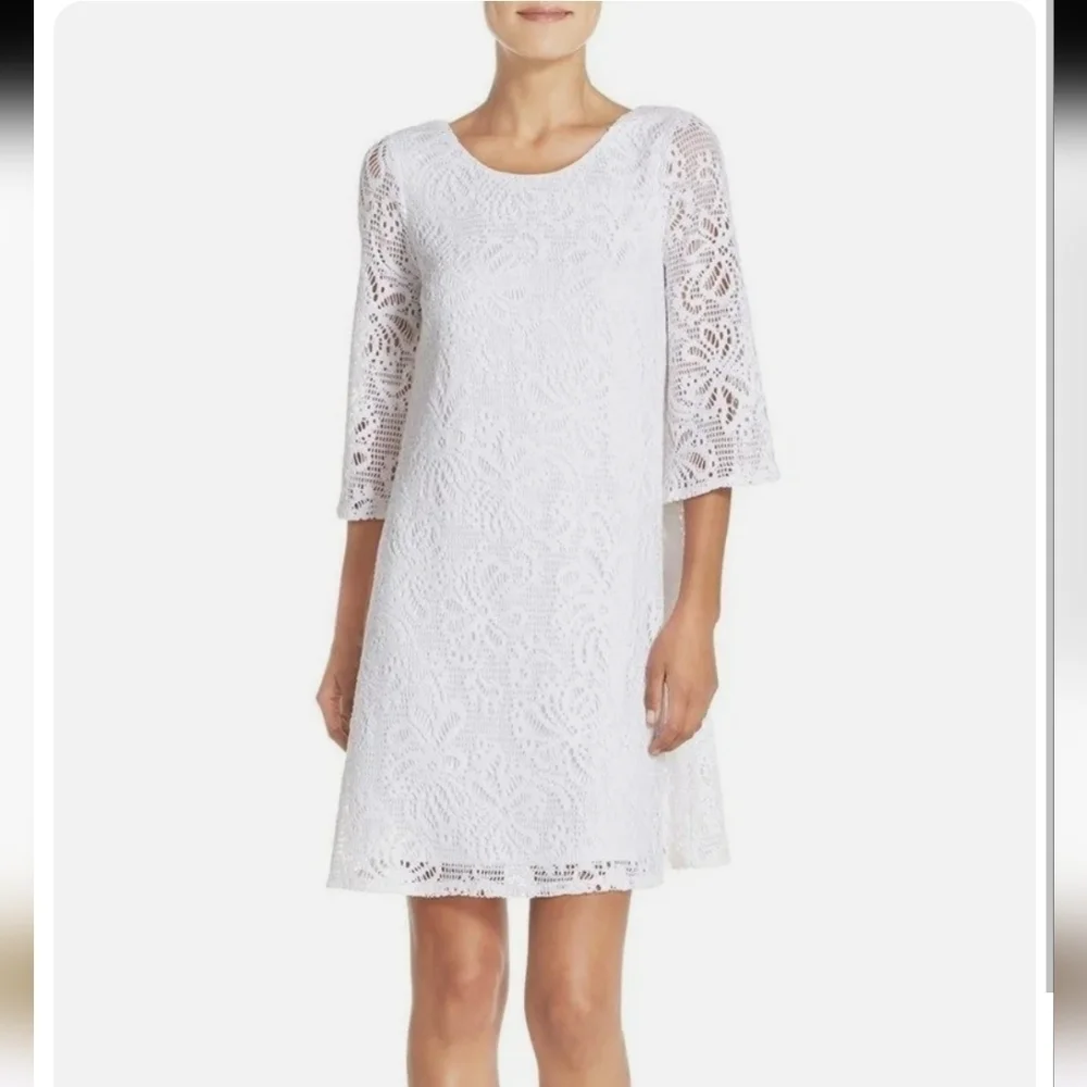 Lilly Pulitzer Resort White Foley Dress Sz Small‎ - Picture 2 of 10